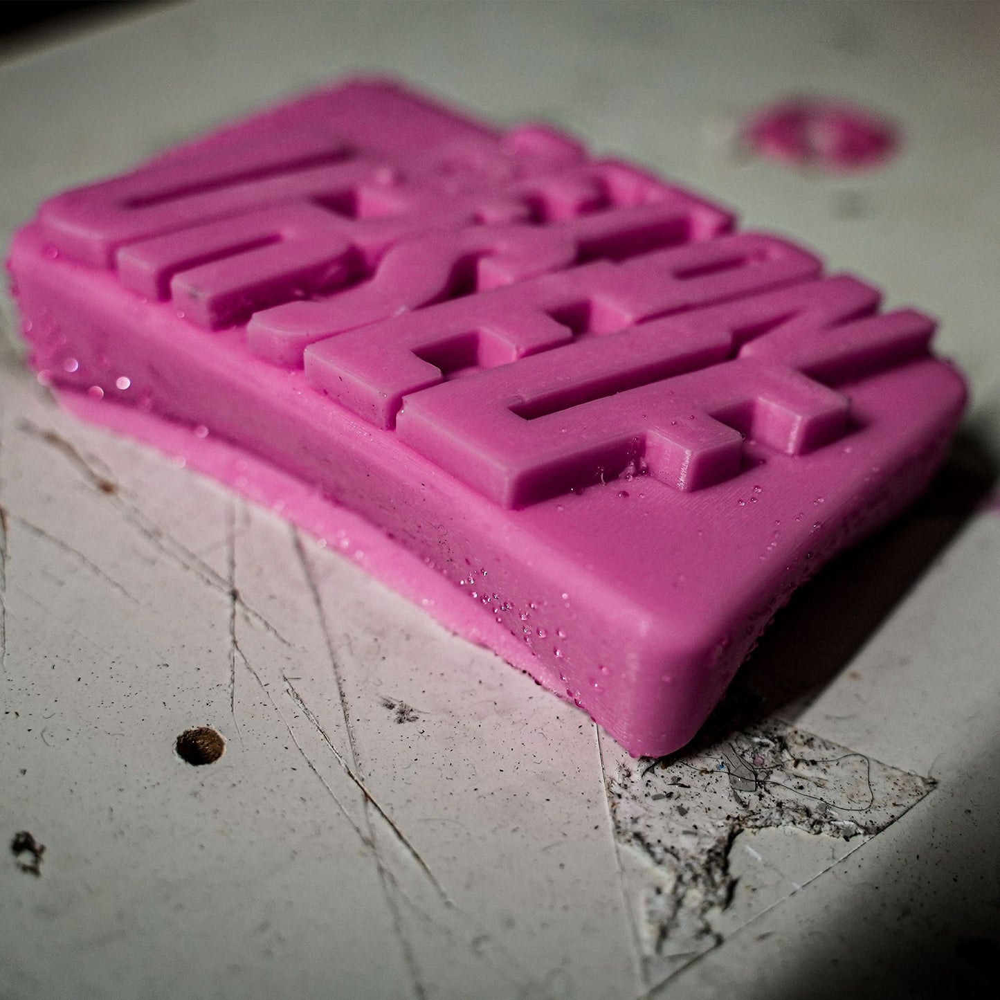 Tvål med en svag doft av Farenheit